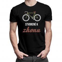 Stvorené k zhonu - pánske tričko s potlačou