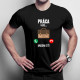 Práca volá, musím ísť - pánske tričko s potlačou