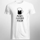 Model poháňaný pivom - pánske tričko s potlačou