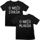 Sada pre dvojičky - O niečo staršia/O niečo mladšia - detské tričko s potlačou