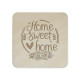 Home sweet home - sada gravírovaných podložiek pod poháre
