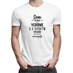 Som vo veku, keď - pánske tričko s potlačou