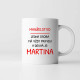Manželstvo - jedna osoba - personalizovaný produkt - keramický hrnček s potlačou