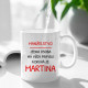 Manželstvo - jedna osoba - personalizovaný produkt - keramický hrnček s potlačou