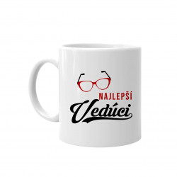 Najlepší vedúci - keramický hrnček s potlačou