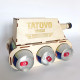 Tatovo výbušné zariadenie - tank na pivo s gravírovaním