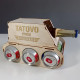 Tatovo výbušné zariadenie - tank na pivo s gravírovaním