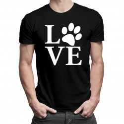 Love animals - pánske tričko s potlačou