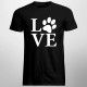 Love animals - pánske tričko s potlačou