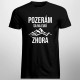 Pozerám sa na ľudí zhora - pánske tričko s potlačou