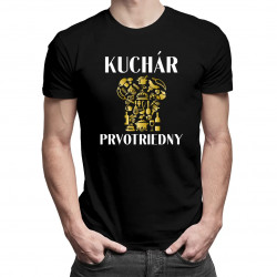Prvotriedny kuchár - pánske tričko s potlačou
