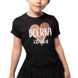 Dcérka otecka v2 - detské tričko s potlačou