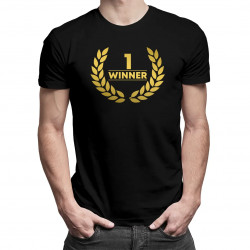 Winner v2 - pánske tričko s potlačou