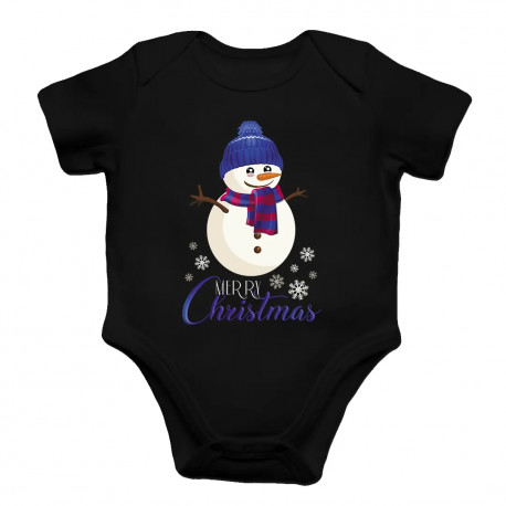 Merry Christmas – snehuliak – body s potlačou