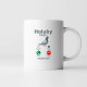 Holuby volajú - musím ísť - keramický hrnček s potlačou