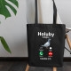 Holuby volajú - musím ísť - taška s potlačou