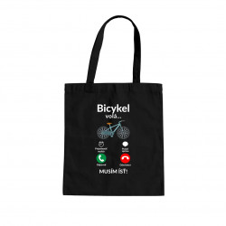 Bicykel volá - musím ísť v2 - taška s potlačou