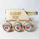 Tank na pivo s vlastným textom