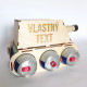 Tank na pivo s vlastným textom