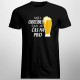 Môj obľúbený čas je čas na pivo - pánske tričko s potlačou