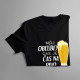 Môj obľúbený čas je čas na pivo - pánske tričko s potlačou