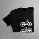 Ak je na prvom mieste bicykel - pánske tričko s potlačou