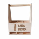 Sada + meno - personalizovaný produkt - drevený nosič