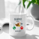 Sliepky volajú, musím ísť - keramický hrnček s potlačou