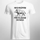 Nechrápem, privolávam diviaka - pánske tričko s potlačou