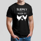 Sliepky volajú, musím ísť v2 - pánske tričko s potlačou