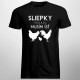 Sliepky volajú, musím ísť v2 - pánske tričko s potlačou