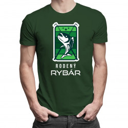 Rodený rybár - pánske tričko s potlačou