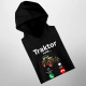 Traktor volá - musím ísť - pánska mikina s kapucňou