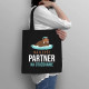 Najlepší partner na otužovanie - taška s potlačou