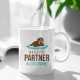 Najlepší partner na otužovanie - keramický hrnček s potlačou