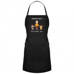 Babkina partia - zástera s potlačou - personalizovaný produkt