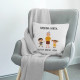 Babkina partia - vankúš s potlačou - personalizovaný produkt