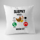 Sliepky volajú, musím ísť - vankúš s potlačou