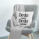 Dedo sa nepýta, dedo rozmaznáva - vankúš s potlačou