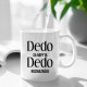 Dedo sa nepýta, dedo rozmaznáva - keramický hrnček s potlačou