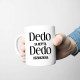 Dedo sa nepýta, dedo rozmaznáva - keramický hrnček s potlačou