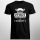 Pekný, vtipný, inteligentný a zadaný - pánske tričko s potlačou