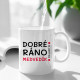 Dobré ráno, medvedík, milujem ťa - keramický hrnček s potlačou