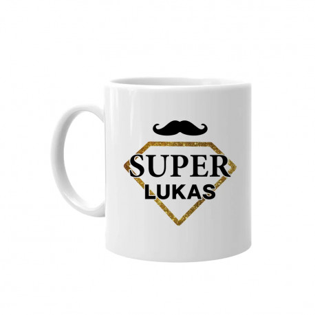 Super + meno - keramický hrnček s potlačou - personalizovaný produkt