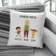 Dedkova partia - vankúš s potlačou - personalizovaný produkt