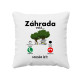 Záhrada volá - musím ísť - vankúš s potlačou