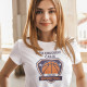 Môj obľúbený čas je: Čas na basketbal - dámske tričko s potlačou