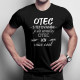 Otec s tetovaním je ako normálny otec - pánske tričko s potlačou