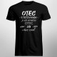 Otec s tetovaním je ako normálny otec - pánske tričko s potlačou