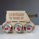 Strýcov tank - tank na pivo s gravírovaním